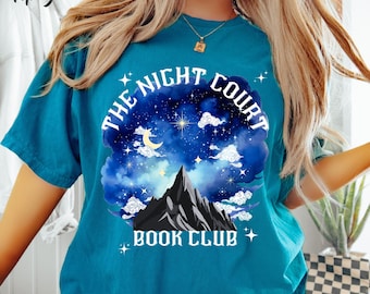 Night Court Book Club Comfort Colors Tee for Fantasy Readers