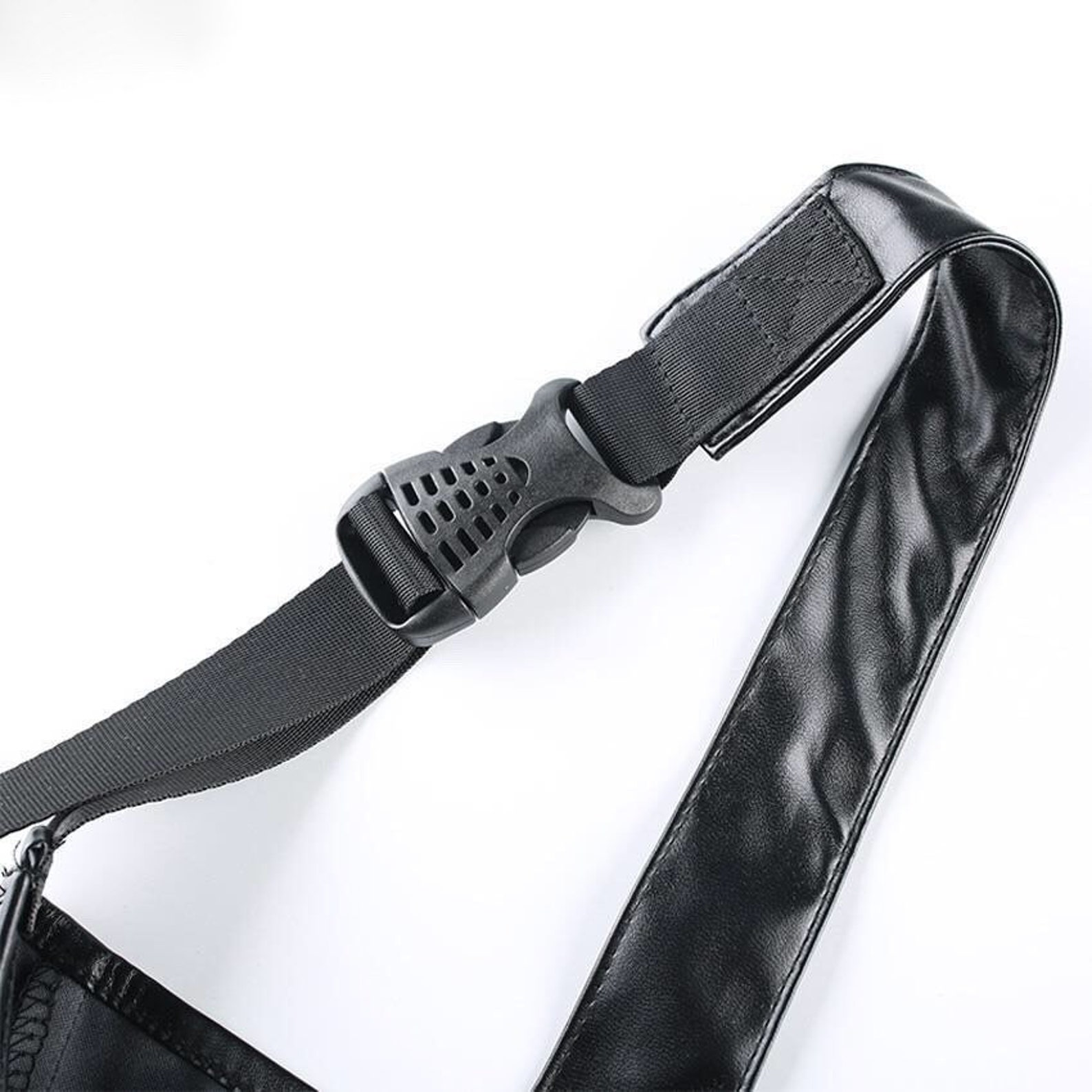 Faux Leather Corset // Under Bust Corset // Wide Leather Belt - Etsy