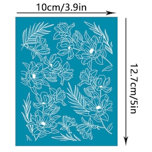 Silkscreen for Clay, Reusable Polymer Clay Silk Screen Stencil, Clay Texture Screen, DIY Craft Jewelry Making, Polymer Clay Jewelry Supplies