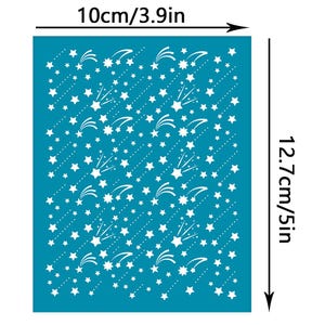 Silkscreen for Clay, Reusable Polymer Clay Silk Screen Stencil, Clay Texture Screen, DIY Craft Jewelry Making, Polymer Clay Jewelry Supplies