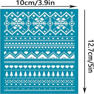 Silkscreen for Clay, Reusable Polymer Clay Silk Screen Stencil, Clay Texture Screen, DIY Craft Jewelry Making, Polymer Clay Jewelry Supplies