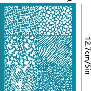 Silkscreen for Clay, Reusable Polymer Clay Silk Screen Stencil, Clay Texture Screen, DIY Craft Jewelry Making, Polymer Clay Jewelry Supplies