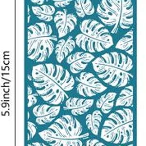 Silkscreen for Clay, Reusable Polymer Clay Silk Screen Stencil, Clay Texture Screen, DIY Craft Jewelry Making, Polymer Clay Jewelry Supplies