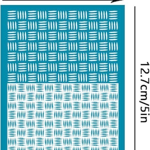 Silkscreen for Clay, Reusable Polymer Clay Silk Screen Stencil, Clay Texture Screen, DIY Craft Jewelry Making, Polymer Clay Jewelry Supplies