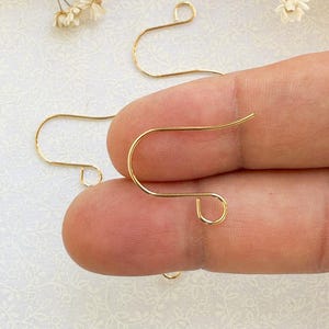 Gold Fish Hook Earrings - Etsy Gold Fish Hook Earrings - Etsy