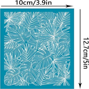 Silkscreen for Clay, Reusable Polymer Clay Silk Screen Stencil, Clay Texture Screen, DIY Craft Jewelry Making, Polymer Clay Jewelry Supplies