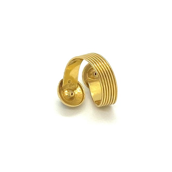 Ilias Lalaounis 22k Gold Aventurine Crossover Wrap Ring