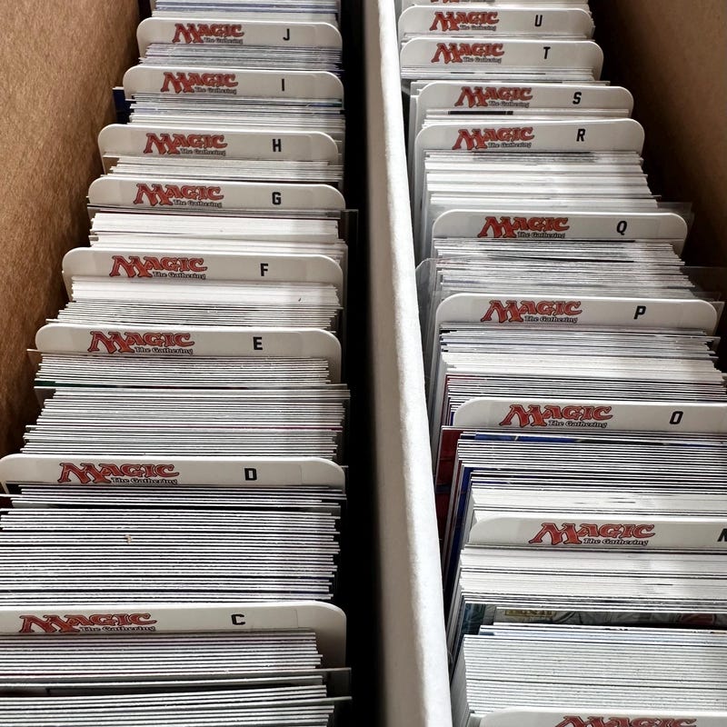 Tcg Alphabet Divider - Etsy