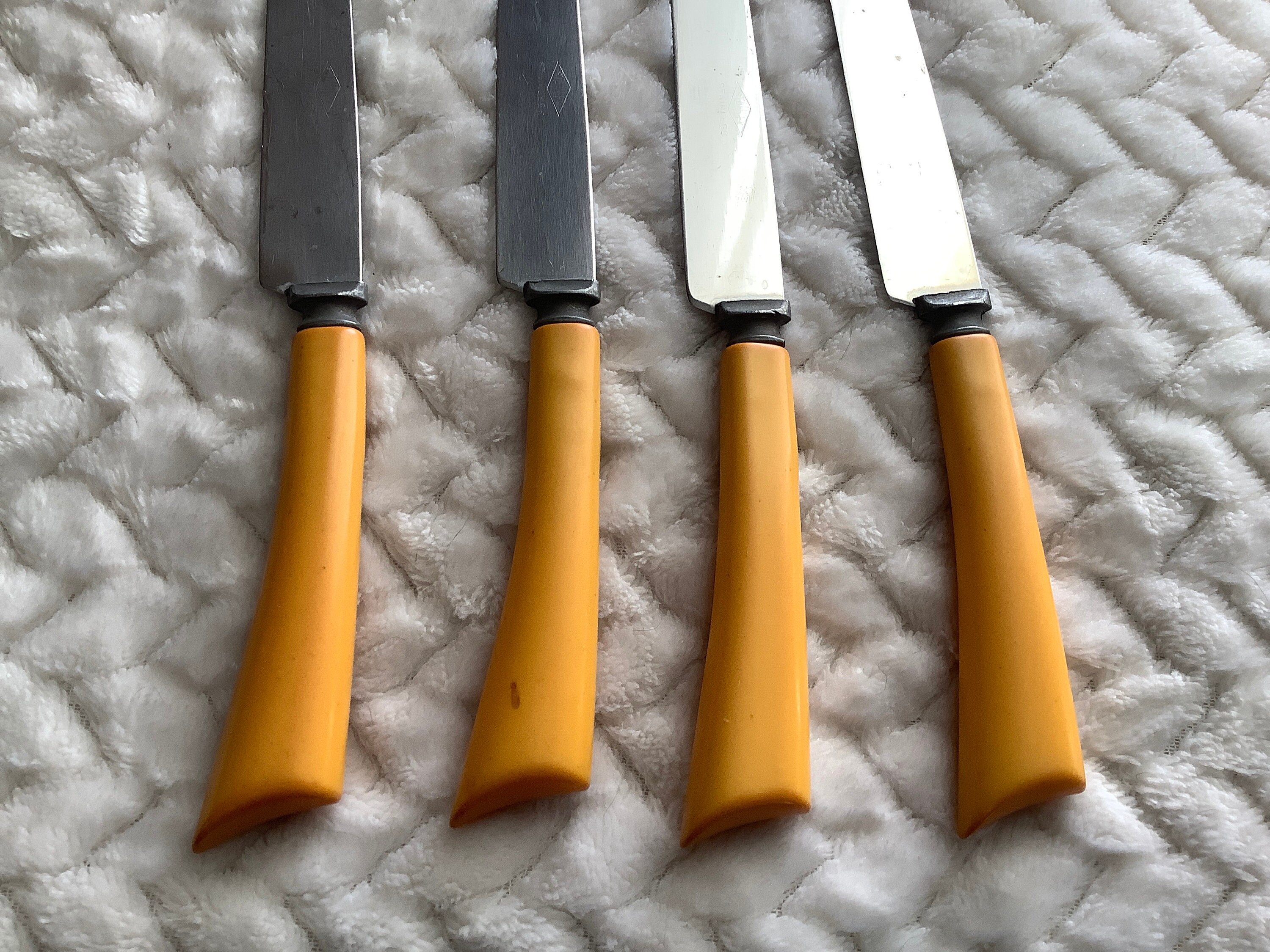 Vintage Knives 4 Bakelite Handles Stanley Home Products Etsy Norway