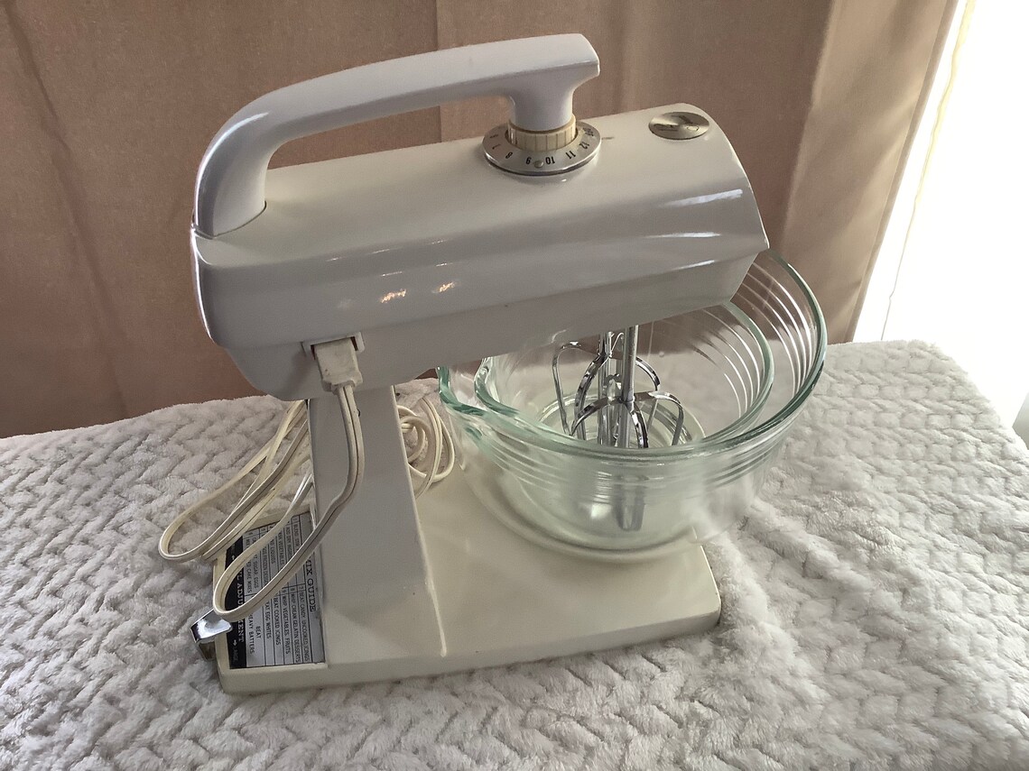 Vintage Kenmore Sears Roebuck 12 Speed StandUp Mixer with Two Etsy