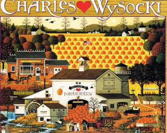 Charles Wysocki Puzzles Etsy