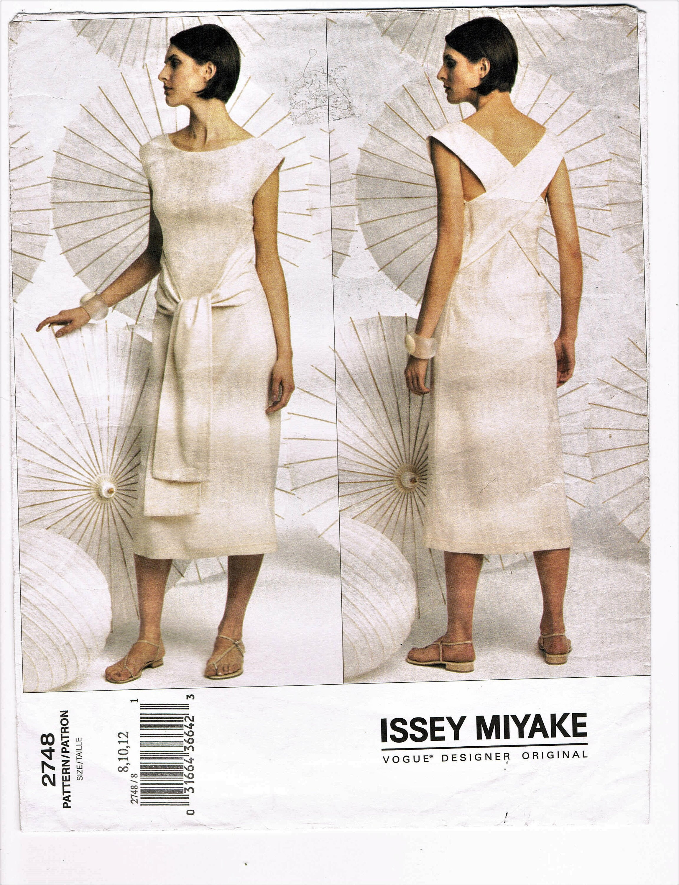 Patron De Couture VOGUE V1238 Signé ISSEY MIYAKE - Neuf, Non Découpé, Pour Créer Vos Vêtements !