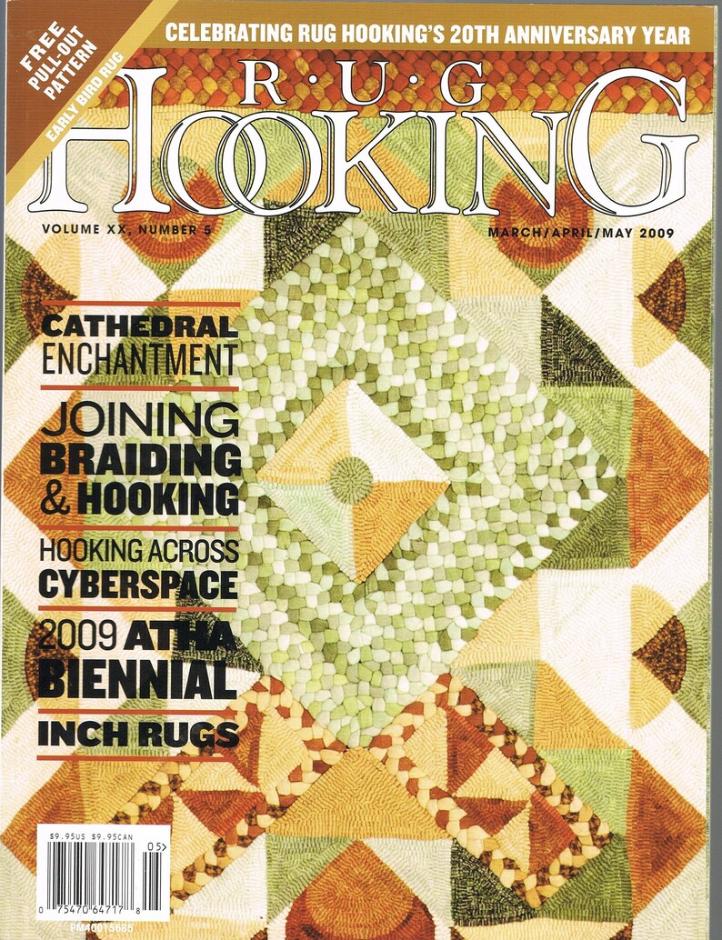 March April May 2009 Rug Hooking Magazine Rug Hooking Patterns How to