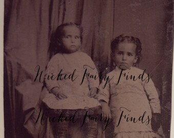 Children Tin Type, Instant Download, Digital Photo, Victorian Children Ephemera