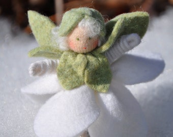 Handmade Snowdrop Fairy