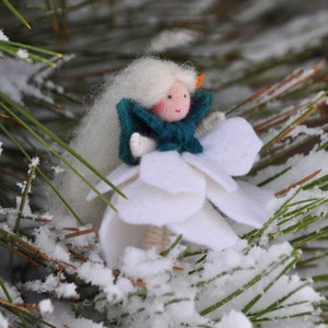 Handmade Christmas Rose Fairy