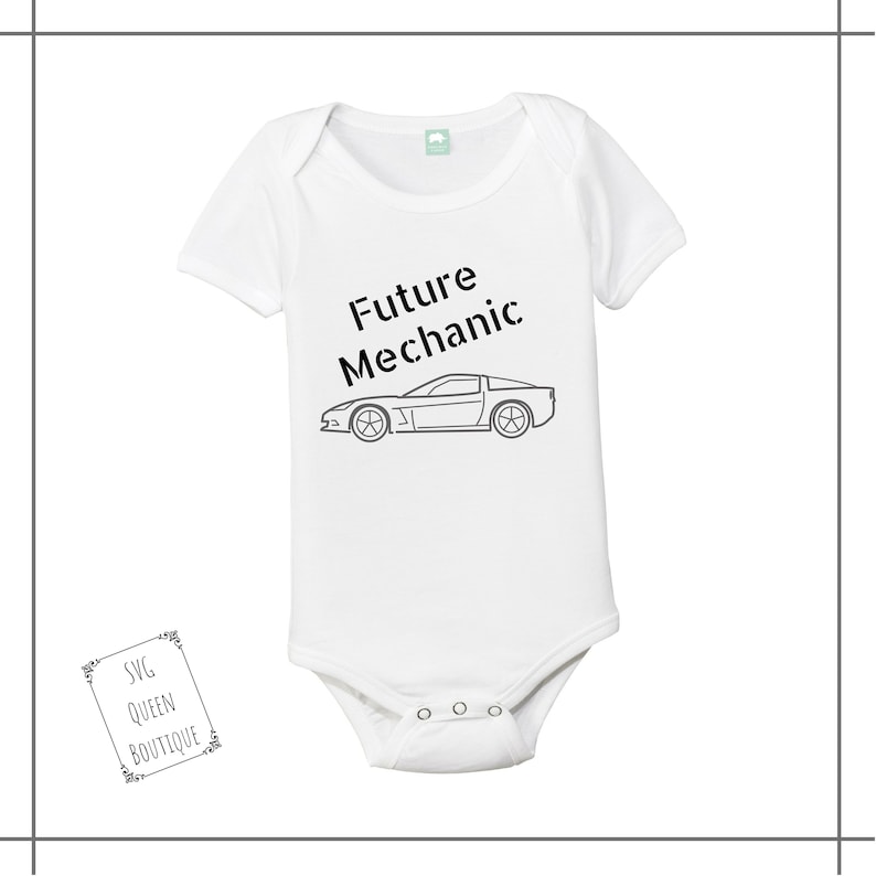 Download Future mechanic Boy SVG Boy onesie Baby Son Boy clothes Boy | Etsy
