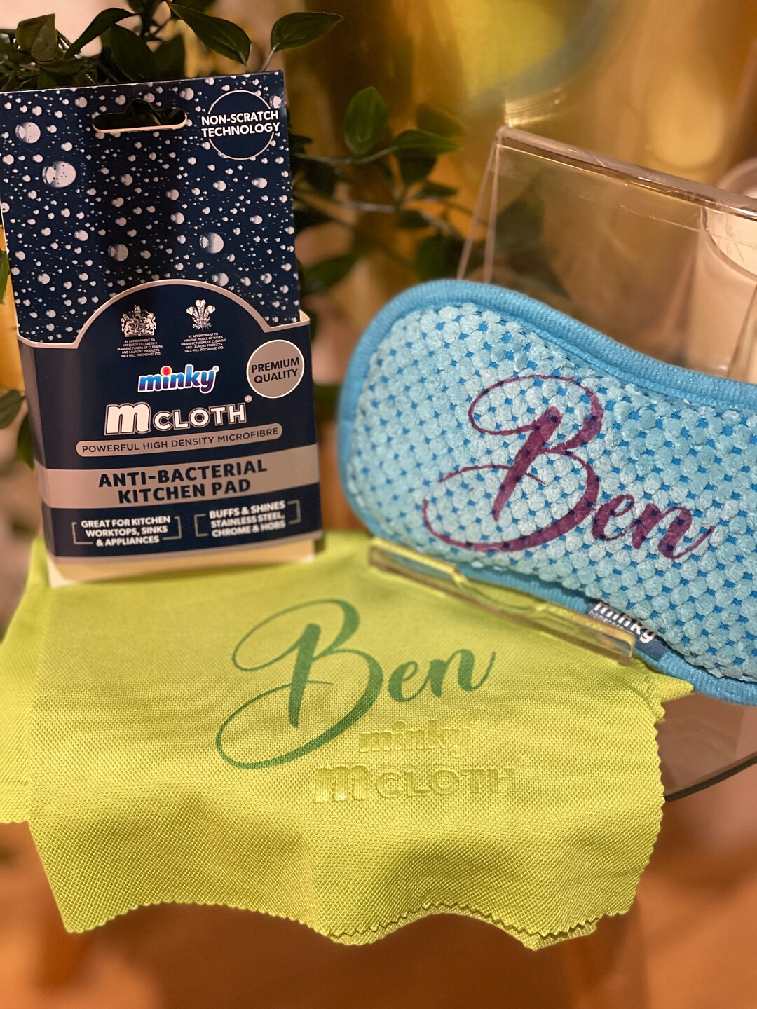 Personalised Minky Cleaning Hinch Mrs Hinch Cleaning Sponges Home