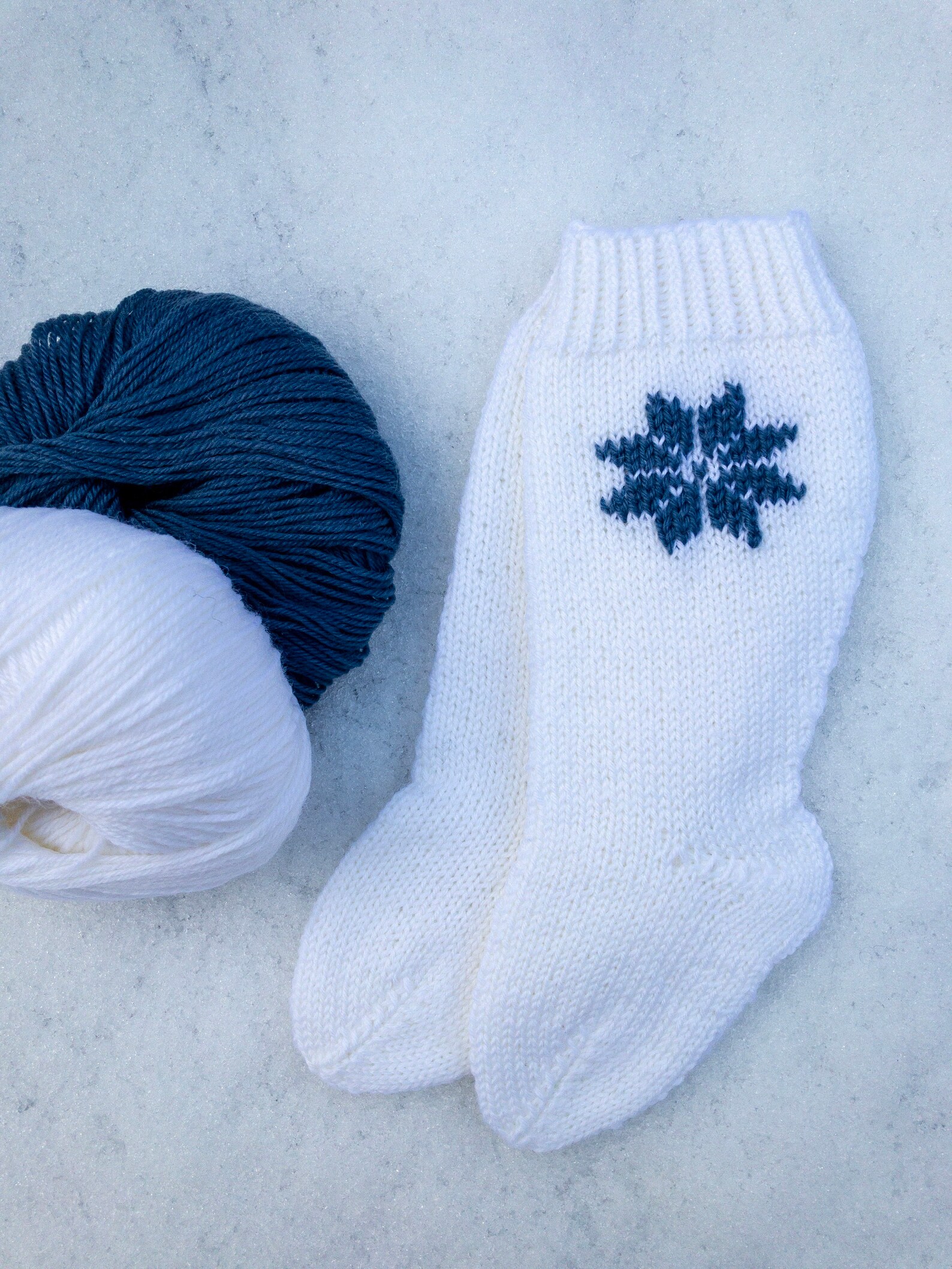 Beautiful Knitted Baby Socks With Scandinavian Pattern. Made Etsy