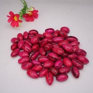 Camajuro Beads. 30 Pink Pieces.