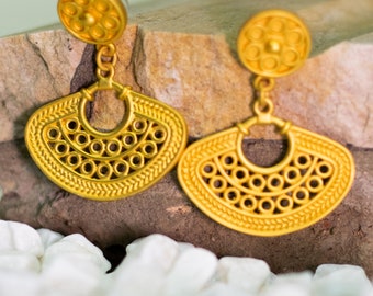 Pre-columbian Muisca Nariguera Pre-columbian Earrings