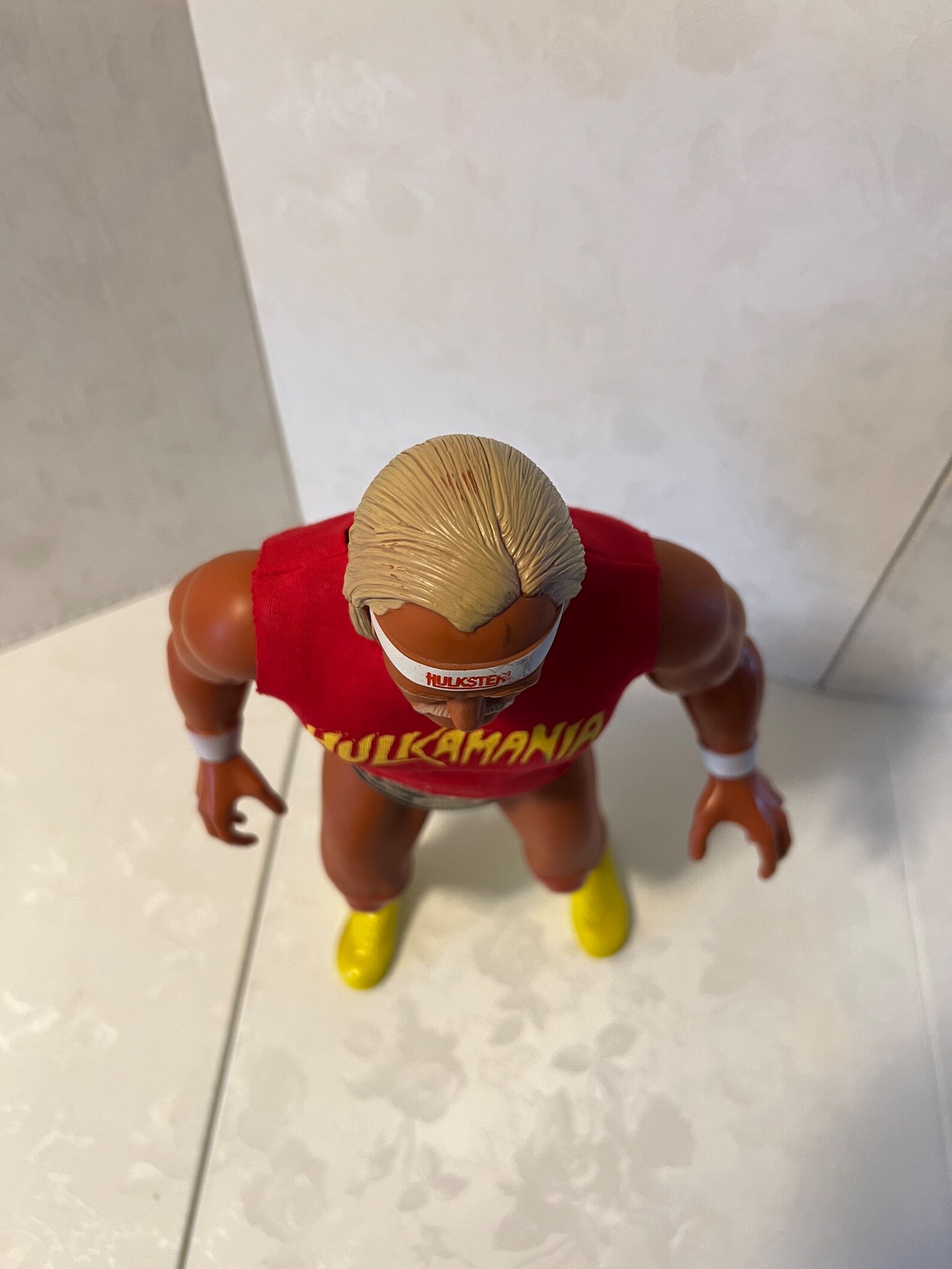 Service De Table WWF 1985 - Assiettes & Serviettes Hulk Hogan - 32 Pièces Scellé