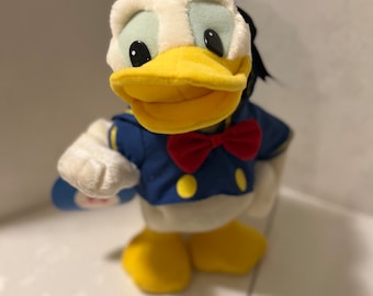 Rare Vintage 1987 Little Boppers Donald Duck Worlds of Wonder Plush