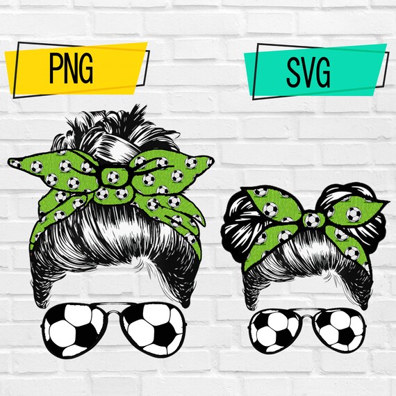 Download Messy Bun Soccer Mom Svg Png Mom Life Svg Png soccermom | Etsy