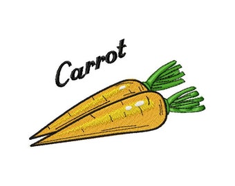 Carrot. Machine Embroidery design