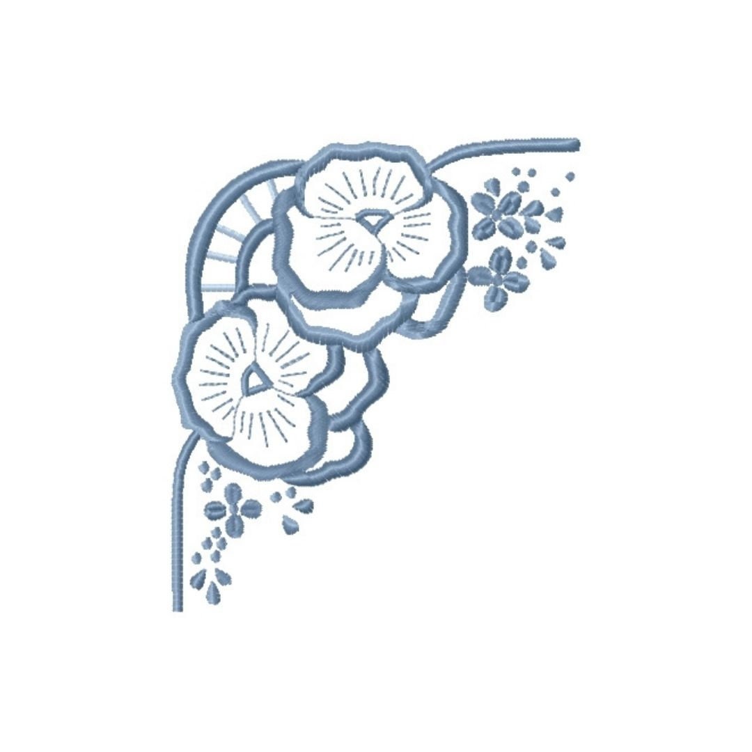 Pansies. Richelieu Cutwork Machine Embroidery Design. Hoop Etsy