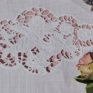 Cutwork embroidery. Richelieu embroidery. Machine embroidery design
