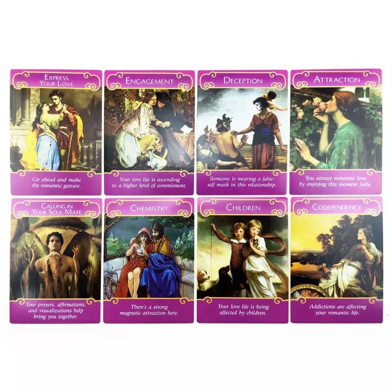 Romance Angel Oracle Cards Doreen Virtue