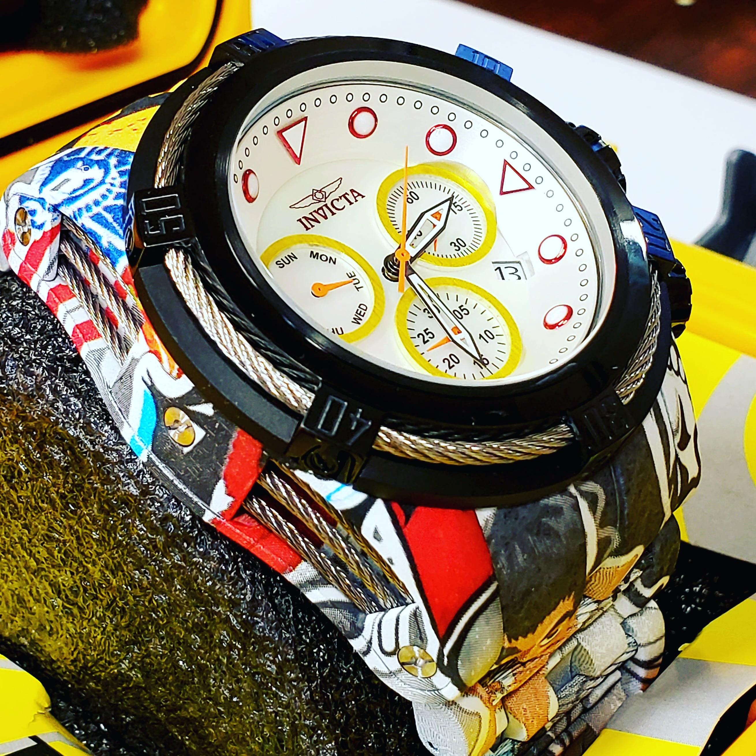 invicta bolt zeus graffiti