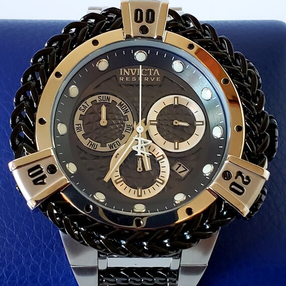Invicta Bolt Herc Reserve Heren 56mm Swiss Quartz Chronograph | Etsy