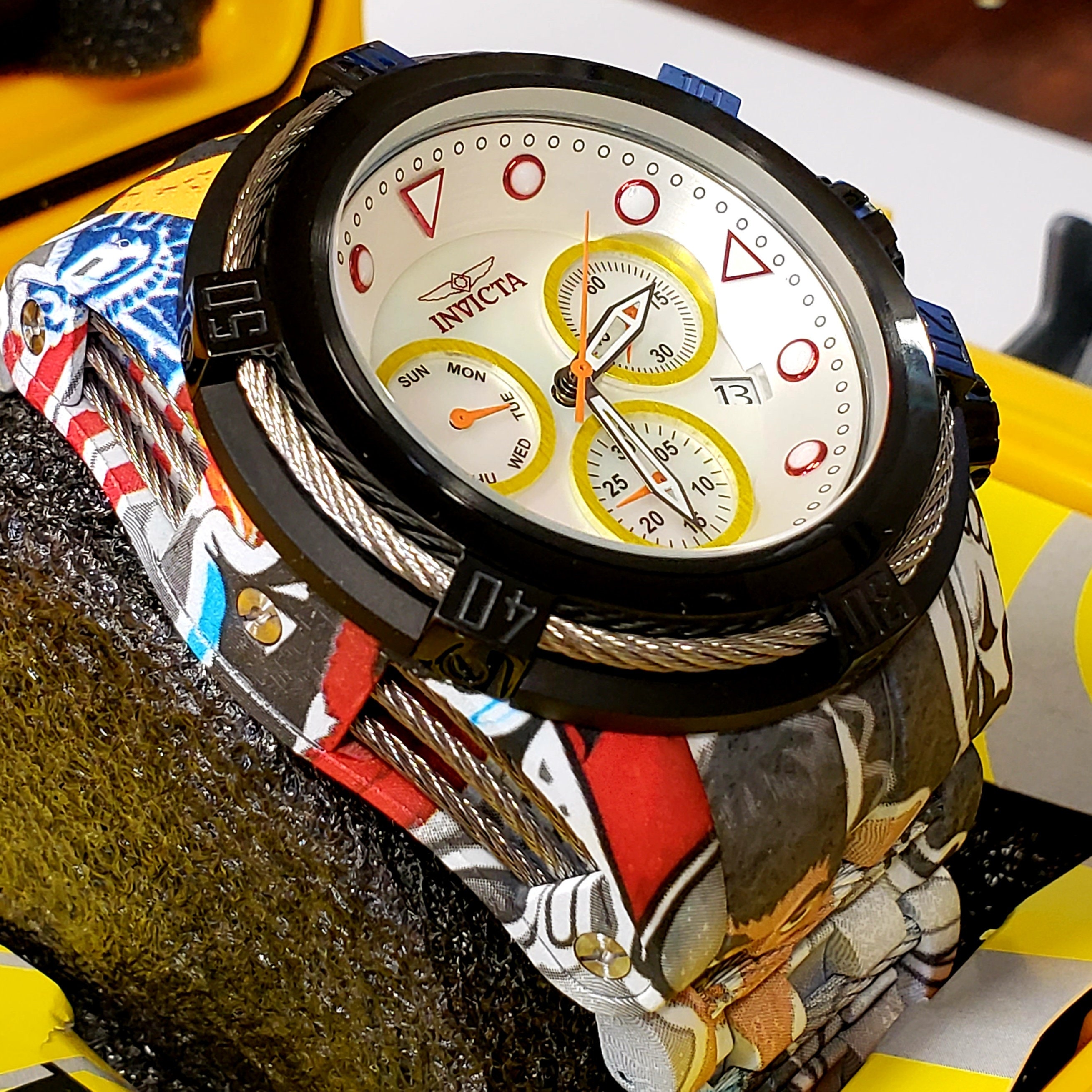 Invicta Men's 52mm Bolt Zeus Graffiti 