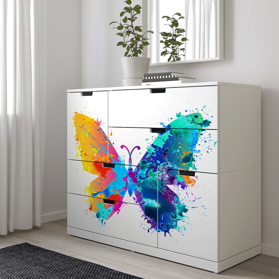 Butterfly Furniture Transfer Modern Furniture Transfers for Etsy