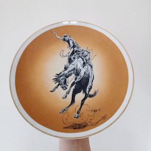Rodeo Display Plate Calgary Stampede 1975 Limited Edition I See You