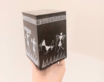 Hand Painted Decorative Wooden Box
