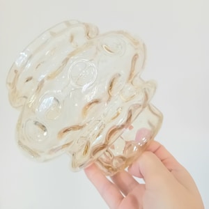Glazen kleine lampenkap Art Deco Retro verlichtingsdecor