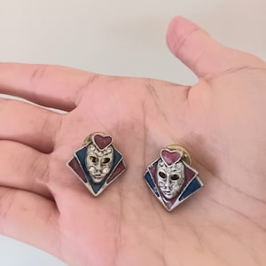 Vintage Venetian Mask Pin