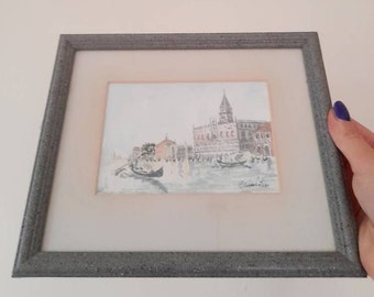 Venice Painting Framed Small