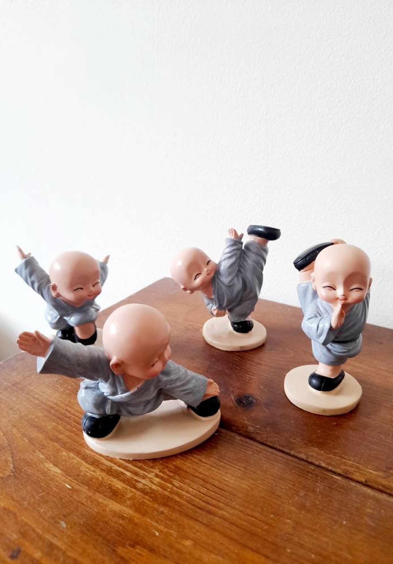 shaolin monk figurines