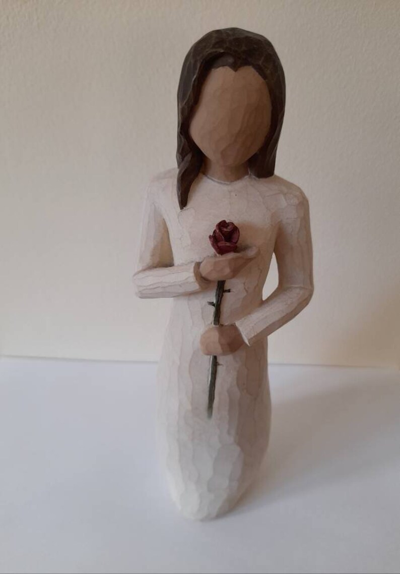 Collectible Wooden Figurine By Susan Lordi Willow Tree Figurine