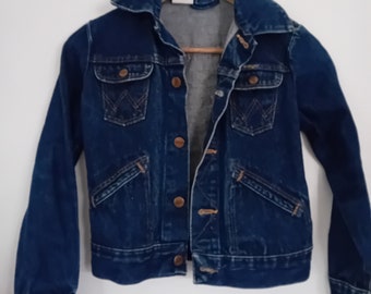 Wrangler Denim Jeans Jacket Kid Size 10