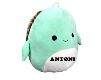 Squishmallows Kellytoy Official 16/" Tank the Hammerhead Shark Plush Doll Toy