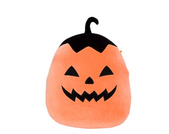 Gift Kellytoy Halloween 2021 Squishmallow 12/'Paige the Pumpkin Triangle Eyes