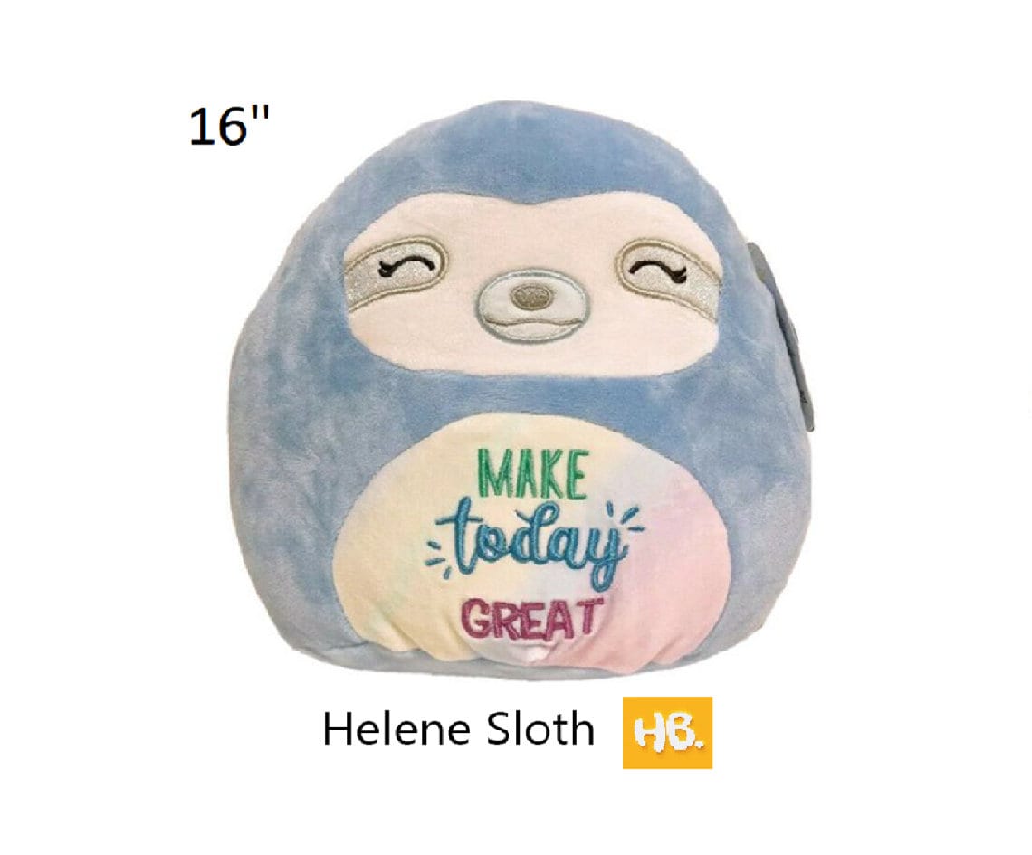 sequin sloth squishmallow
