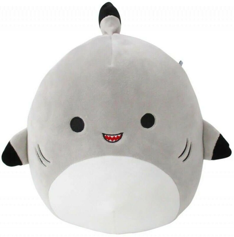 Squishmallow 5'' Gordon The Gray Shark Special Etsy
