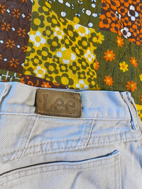 Vintage 80s Tan Lee Jeans | Size 14 Med - image 5