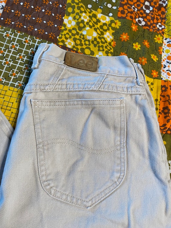 Vintage 80s Tan Lee Jeans | Size 14 Med - image 6